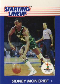 1988 Kenner Starting Lineup Cards #3538105010 Sidney Moncrief Front