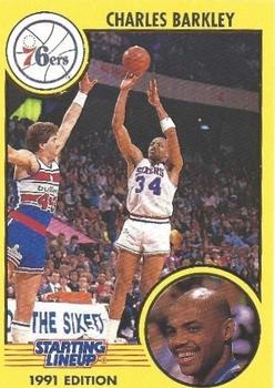 1991 Kenner Starting Lineup Cards #6184102010 Charles Barkley Front