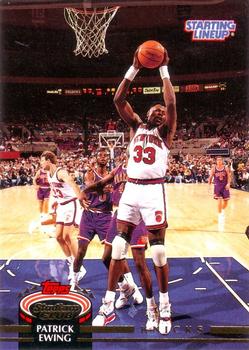1993 Kenner/Topps Starting Lineup Cards #6SL Patrick Ewing Front