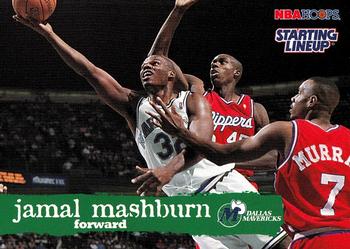 1996 Kenner/Hoops Starting Lineup Cards #53028400 Jamal Mashburn Front