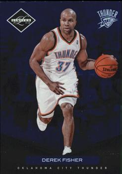 2011-12 Panini Limited #5 Derek Fisher Front