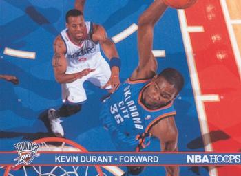 2011-12 Hoops - Action Photos #15 Kevin Durant Front