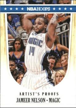 2011-12 Hoops - Artist's Proofs #179 Jameer Nelson Front