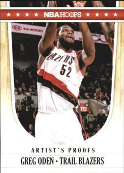 2011-12 Hoops - Artist's Proofs #202 Greg Oden Front
