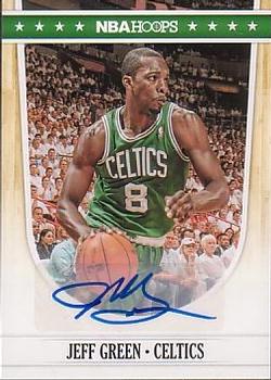 2011-12 Hoops - Autographs #11 Jeff Green Front