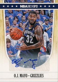 2011-12 Hoops - Autographs #108 O.J. Mayo Front