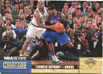 2011-12 Hoops - Courtside #7 Carmelo Anthony Front