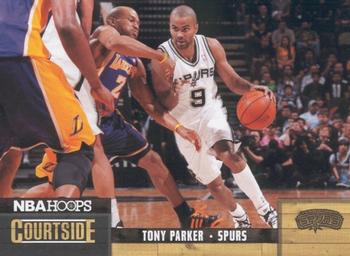 2011-12 Hoops - Courtside #13 Tony Parker Front