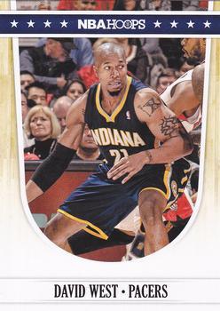 2011-12 Hoops - Glossy #154 David West Front