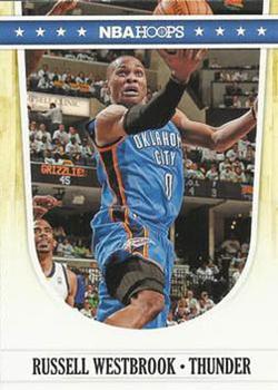 2011-12 Hoops - Glossy #175 Russell Westbrook Front