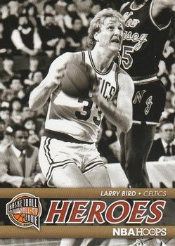 2011-12 Hoops - Hall of Fame Heroes #12 Larry Bird Front