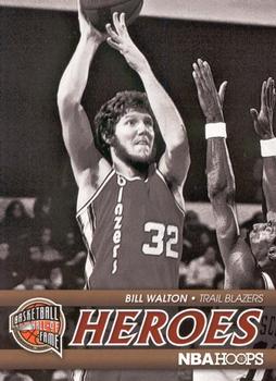 2011-12 Hoops - Hall of Fame Heroes #17 Bill Walton Front