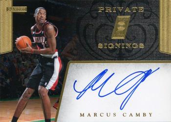 2011-12 Hoops - Private Signings #PS-MC Marcus Camby Front