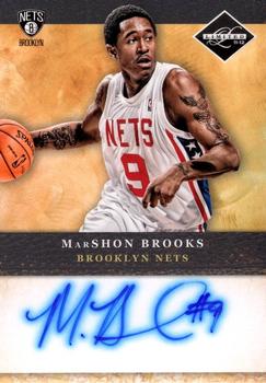 2011-12 Panini Limited - 2011 Draft Pick Redemptions Autographs #3 MarShon Brooks Front