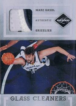 2011-12 Panini Limited - Glass Cleaners Materials #6 Marc Gasol Front