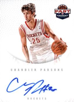 2011-12 Panini Past & Present - 2011 Draft Pick Redemptions Autographs #17 Chandler Parsons Front