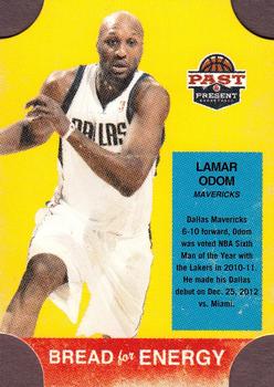 2011-12 Panini Past & Present - Bread for Energy #36 Lamar Odom Front