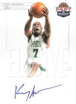 2011-12 Panini Past & Present - Elusive Ink Autographs #KA Kenny Anderson Front