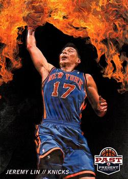 2011-12 Panini Past & Present - Fireworks #18 Jeremy Lin Front