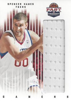 2011-12 Panini Past & Present - Gamers Jerseys #87 Spencer Hawes Front