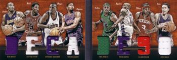 2011-12 Panini Preferred - Decades Memorabilia #7 Kobe Bryant / Scottie Pippen / Anfernee Hardaway / Tracy McGrady / Paul Pierce / Vince Carter / Allen Iverson / Steve Nash Front