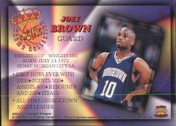 1994 Pacific Prisms - Gold #5 Joey Brown Back