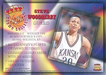 1994 Pacific Prisms - Gold #68 Steve Woodberry Back