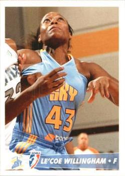 2012 Rittenhouse WNBA #11 Le'coe Willingham Front