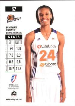 2012 Rittenhouse WNBA #62 DeWanna Bonner Back