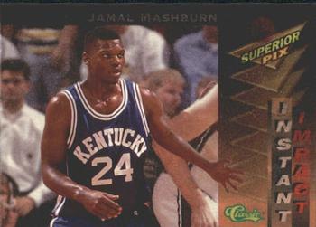 1995 Classic Superior Pix - Instant Impact #7 Jamal Mashburn Front