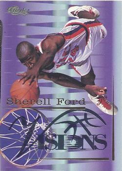 1995 Classic Visions #24 Sherrell Ford Front