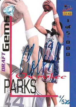 1995 Signature Rookies Draft Day - Draft Gems Signatures #DG5 Cherokee Parks Front