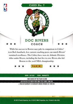 2012-13 Hoops #7 Doc Rivers Back