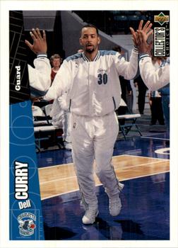 1996-97 Collector's Choice French #14 Dell Curry  Front