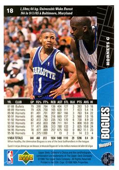 1996-97 Collector's Choice French #18 Muggsy Bogues  Back