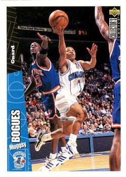 1996-97 Collector's Choice French #18 Muggsy Bogues  Front