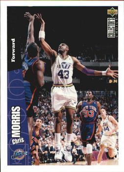 1996-97 Collector's Choice French #153 Chris Morris  Front