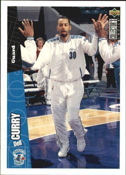1996-97 Collector's Choice German #14 Dell Curry  Front