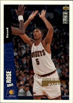 1996-97 Collector's Choice German #42 Jalen Rose  Front