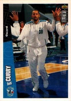 1996-97 Collector's Choice Italian #14 Dell Curry  Front