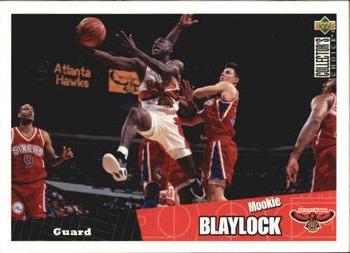 1996-97 Collector's Choice Spanish #1 Mookie Blaylock  Front