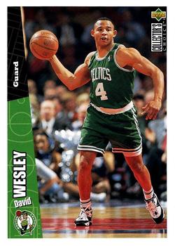 1996-97 Collector's Choice Spanish #11 David Wesley  Front