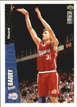 1996-97 Collector's Choice Spanish #70 Brent Barry  Front