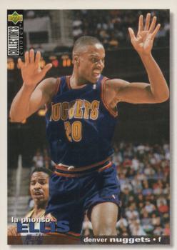 1995-96 Collector's Choice French I #40 LaPhonso Ellis Front