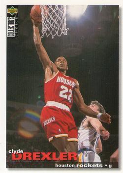 1995-96 Collector's Choice French I #55 Clyde Drexler Front