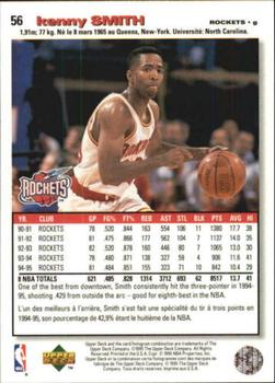 1995-96 Collector's Choice French I #56 Kenny Smith Back
