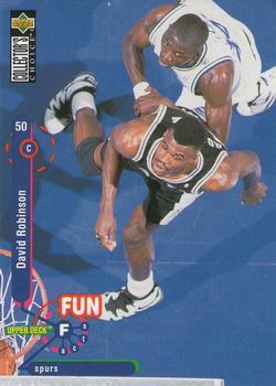 1995-96 Collector's Choice French I #189 David Robinson Front