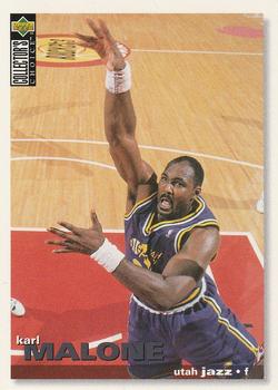 1995-96 Collector's Choice French II #101 Karl Malone Front