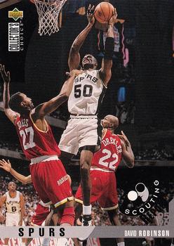 1995-96 Collector's Choice French II #134 David Robinson Front