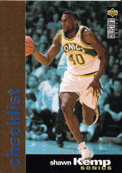 1995-96 Collector's Choice French II #199 Shawn Kemp Front